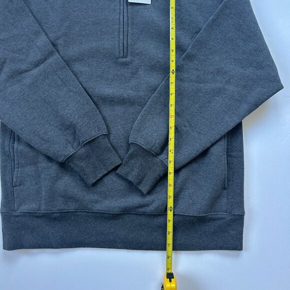 NWT Aritzia Cozy Sweatfleece Boyfriend 1/2 Zip Sweatshirt - Picture 3 of 7